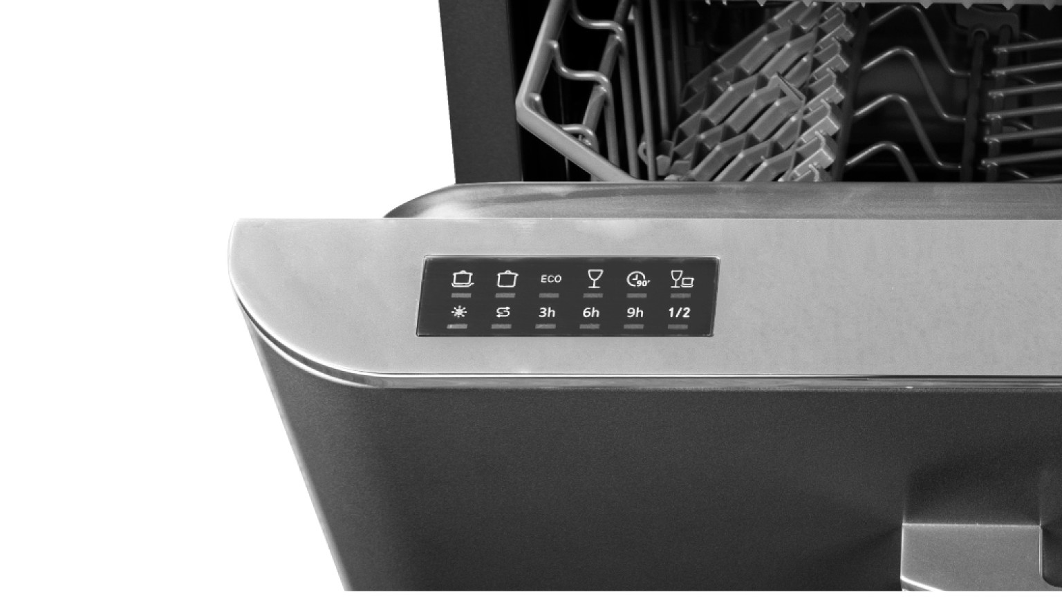 Schneider Vintage SDW1444VB - Lave vaisselle Noir - Pose libre - largeur :  59.8
