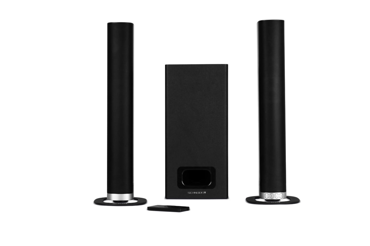 Sound bar 2.1 modular + subwoofer - Schneider