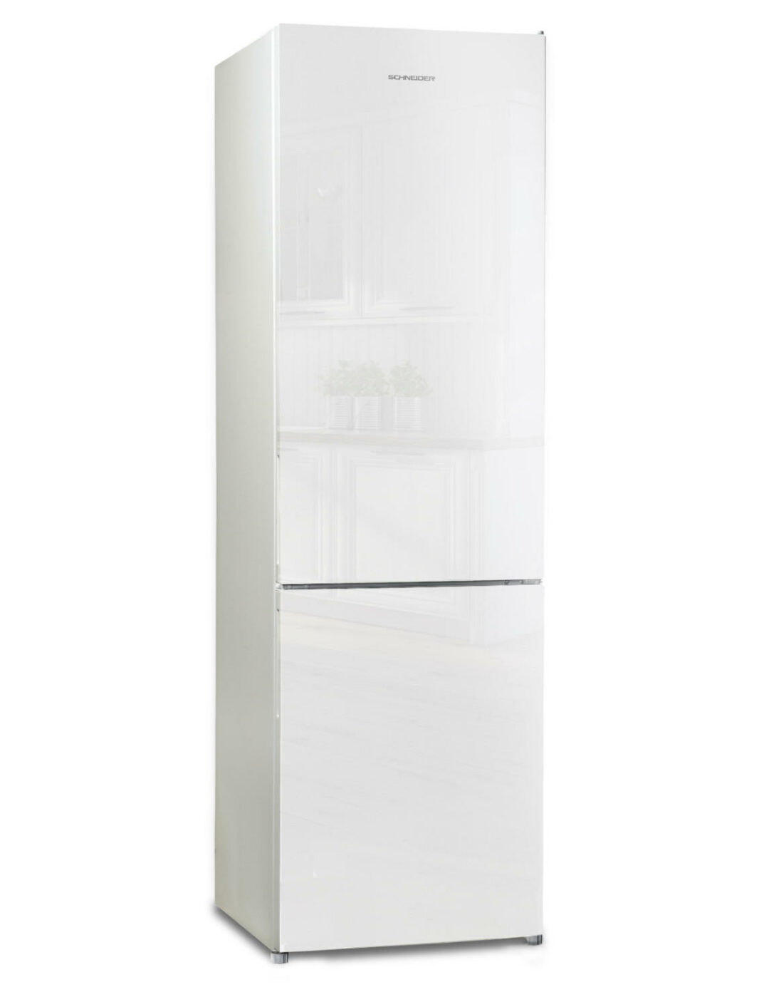 Refrigerator freezer black 250 L - Schneider