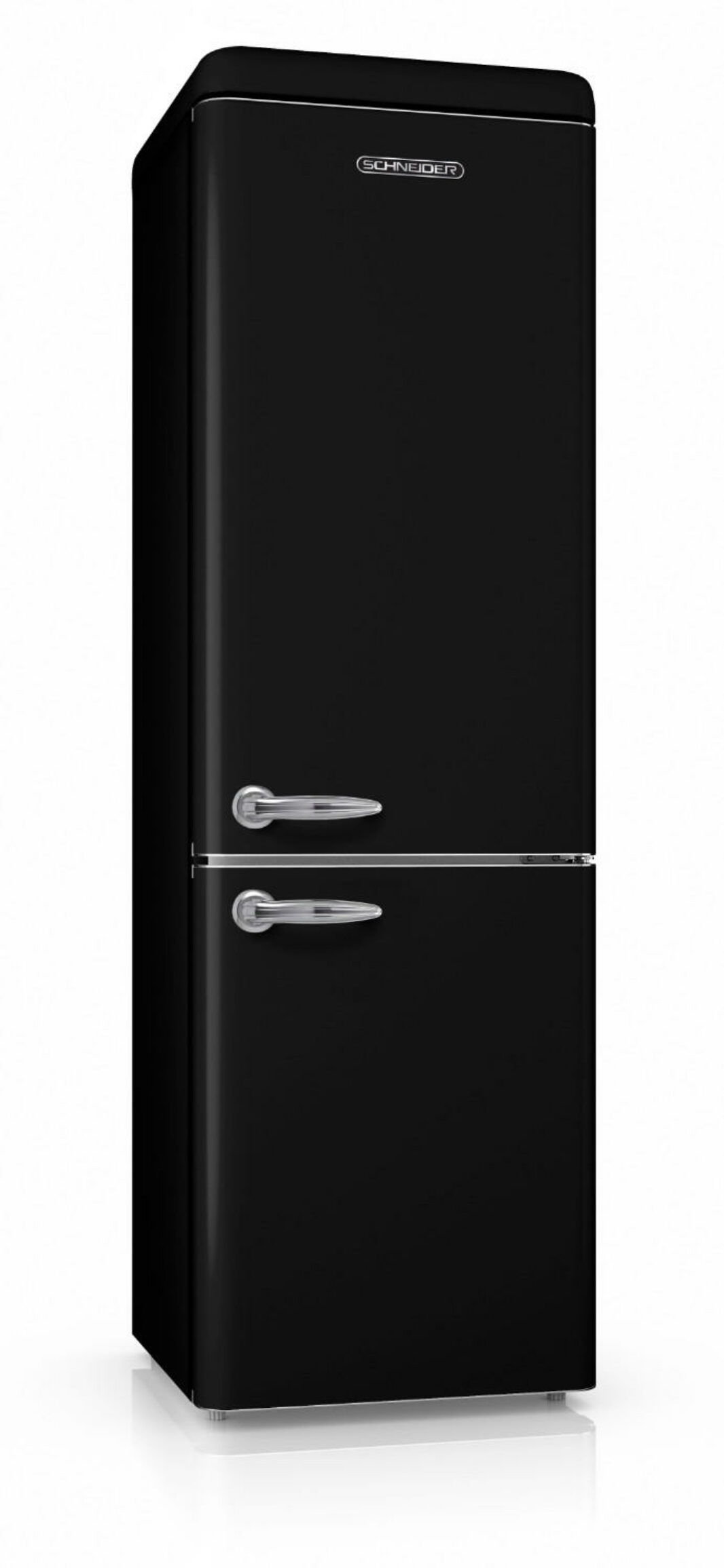 Combined refrigerator in vintage black 249L - Schneider
