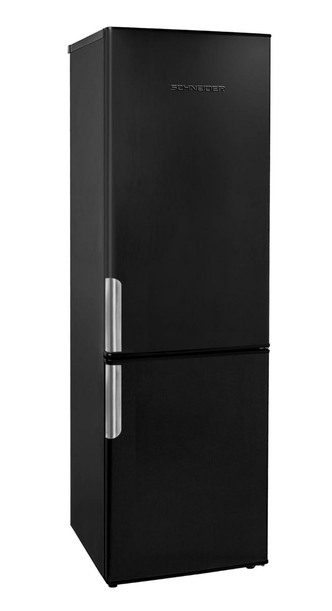 Refrigerator freezer combo black 300 L - Schneider