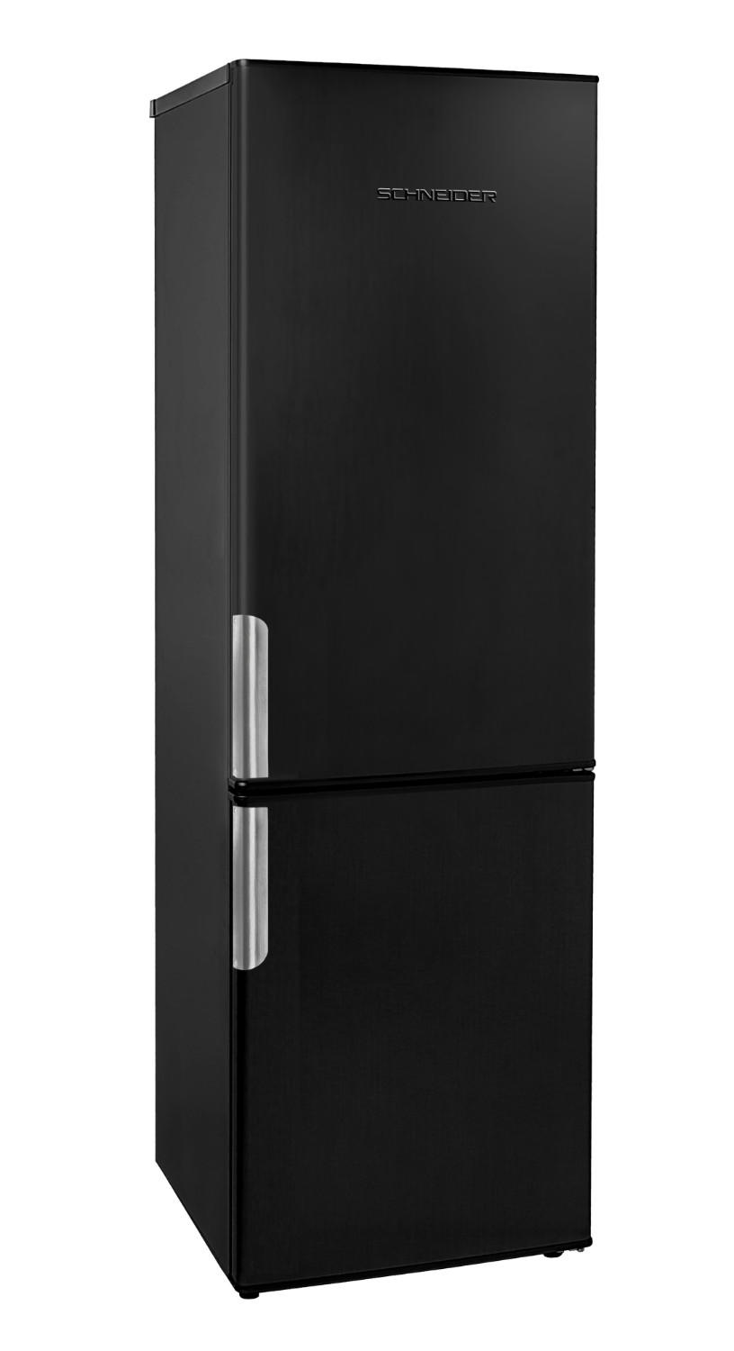 Refrigerator freezer combo black 300 L - Schneider