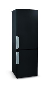 Black refrigerator freezer combo 315 L