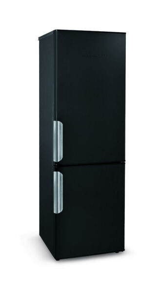 Black refrigerator freezer combo 315 L