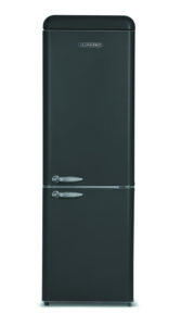 Combined refrigerator in vintage black matte with No Frost technology - Schneider