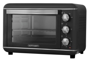 Vintage black electric mini oven