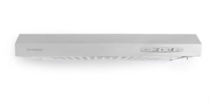 Hotte aspirante casquette blanc - Schneider