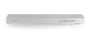 White cooker extraction hood