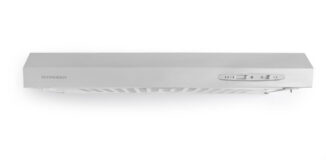 White cooker extraction hood