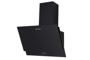 Tilted wall-mounted extraction hood 60 cm