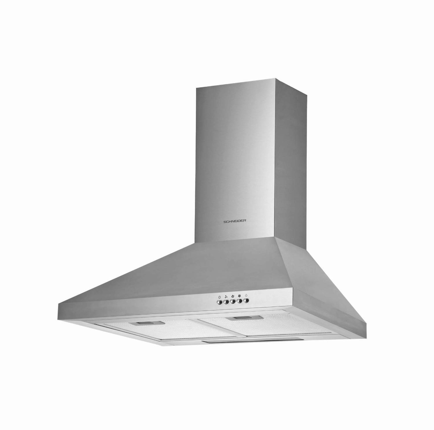Pyramid wall-mounted extraction hood 60 cm - Schneider