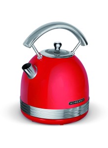 Vintage red electric kettle
