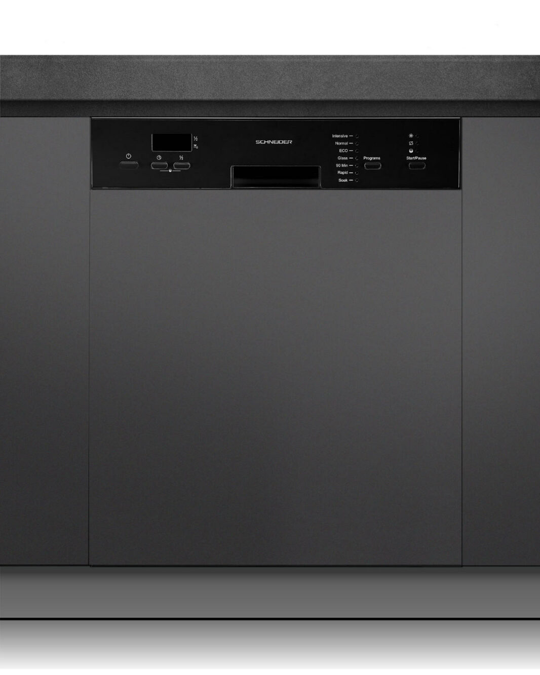 Built-in dishwasher 60 cm black - Schneider