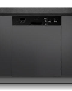 Lave-vaisselle encastrable 60 cm noir - Schneider