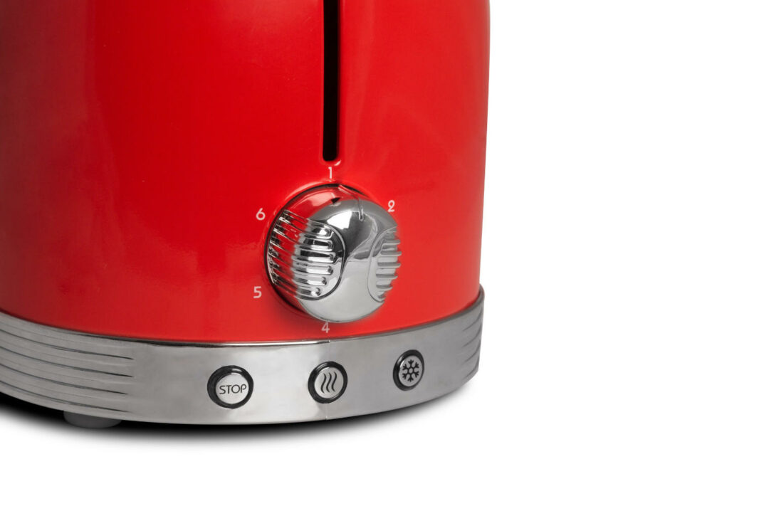 Vintage Red 2 slices toaster - Schneider