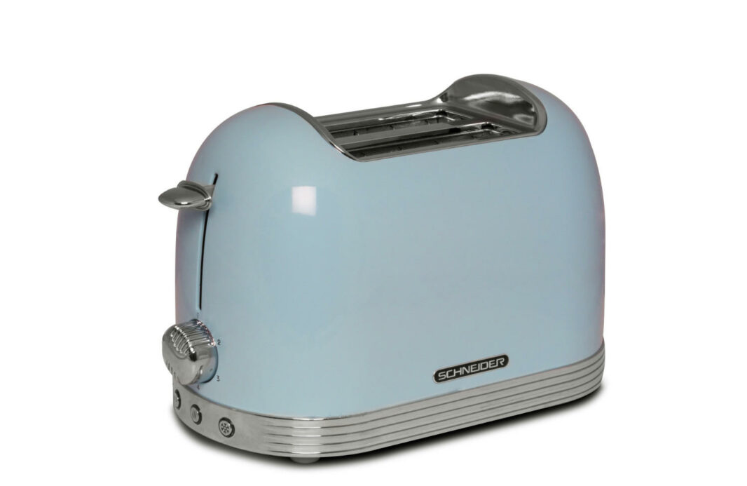 Vintage Red 2 slices toaster - Schneider