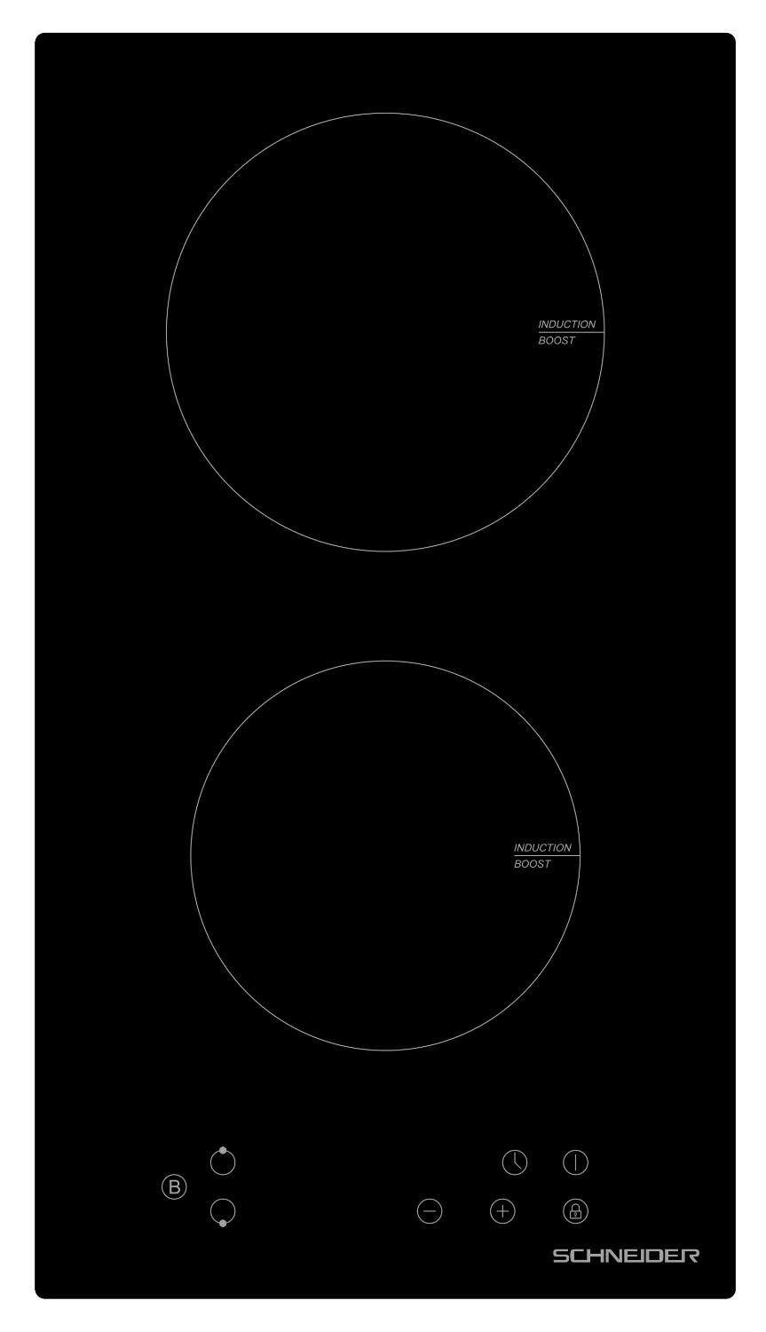 Induction hob Domino - Schneider