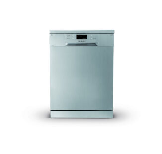 Dishwasher with 14 stainless steel place settings