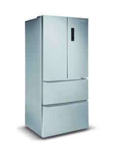 Réfrigérateur congélateur French Door inox 412L - Schneider