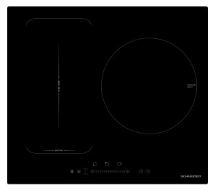 Slider flex induction hob