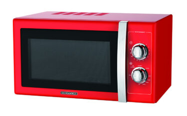 Vintage red microwave oven 20L - SMW20VMR - Schneider
