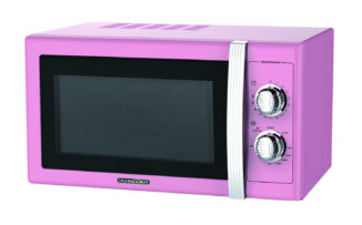 Vintage red microwave oven 20L