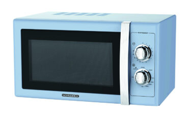 Schneider SMW20VMACA Microondas Vintage 20L 700W Azul Turquesa