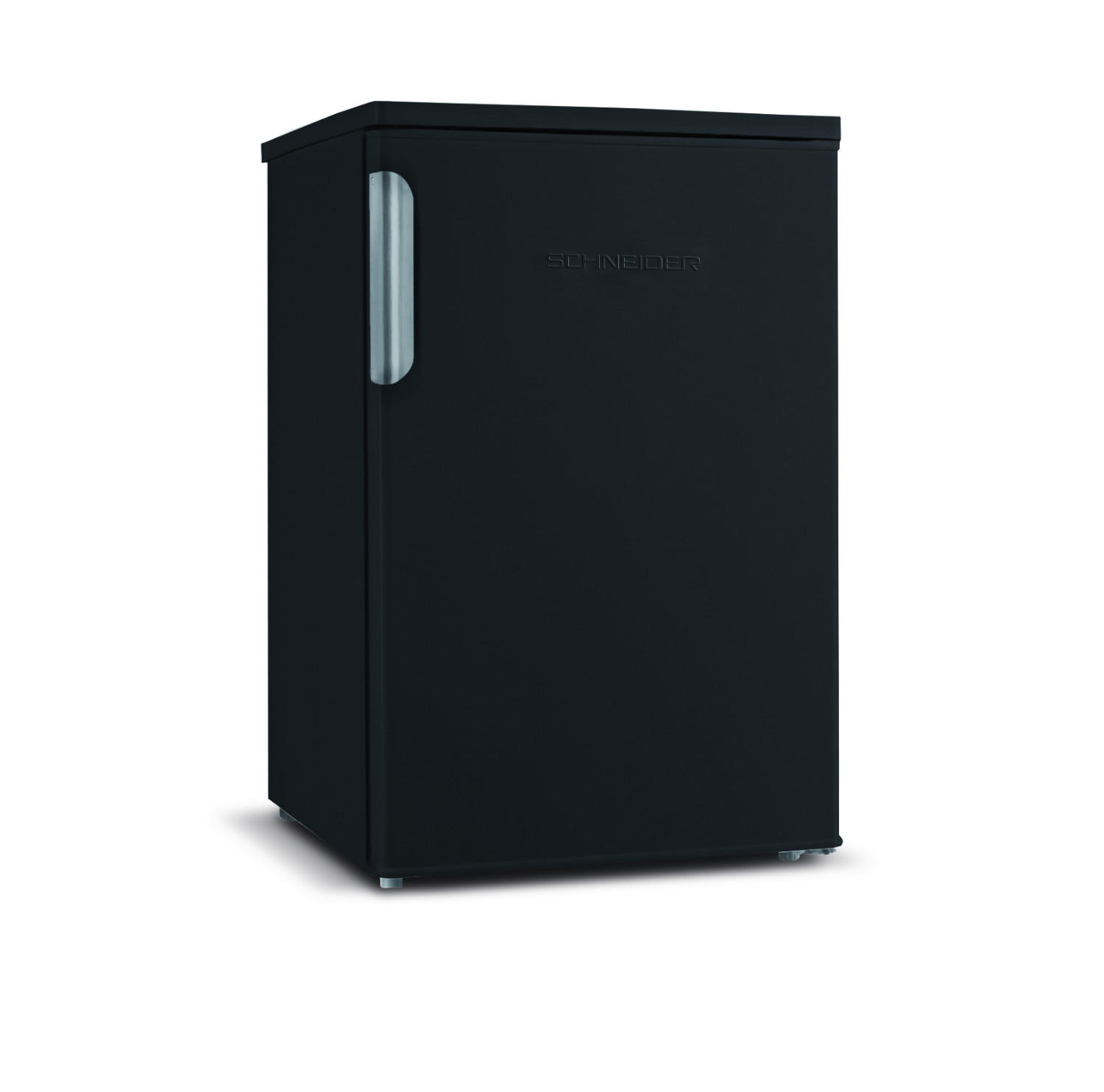 Refrigerator table top in black matte 112 L - Schneider