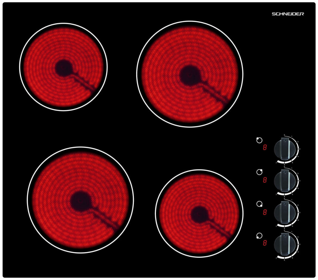 60 cm ceramic hob - Schneider