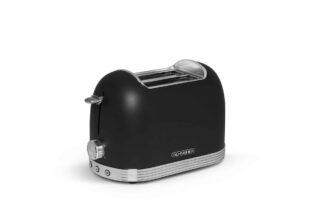 Grille-pain vintage 2 fentes noir