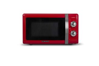 Micro-ondes vintage 20 L rouge