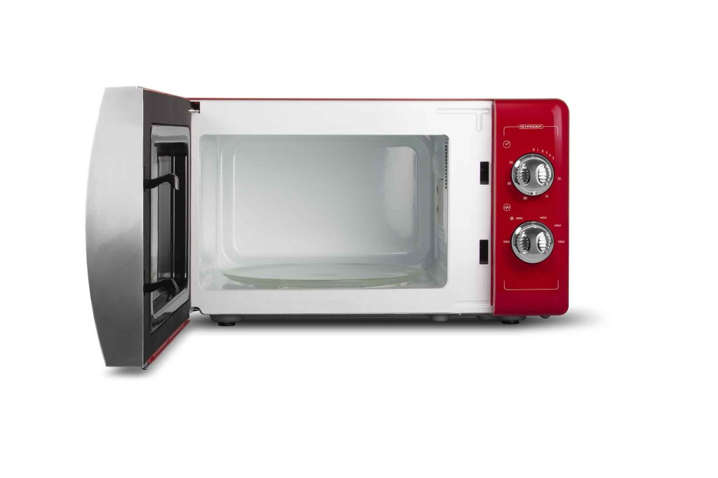 SCHNEIDER Micro ondes grill SMW23VMR rouge pas cher 