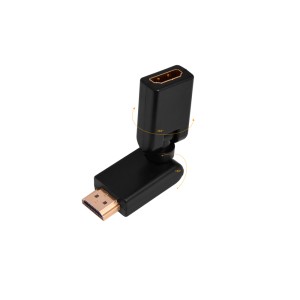 Male/female USB adaptor 360° x 180°