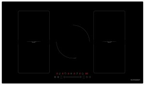 Induction hob 5 fireplaces