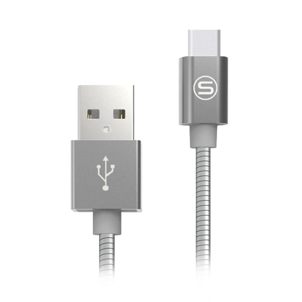 Cable USB tipo C a USB Pure Metal 1m