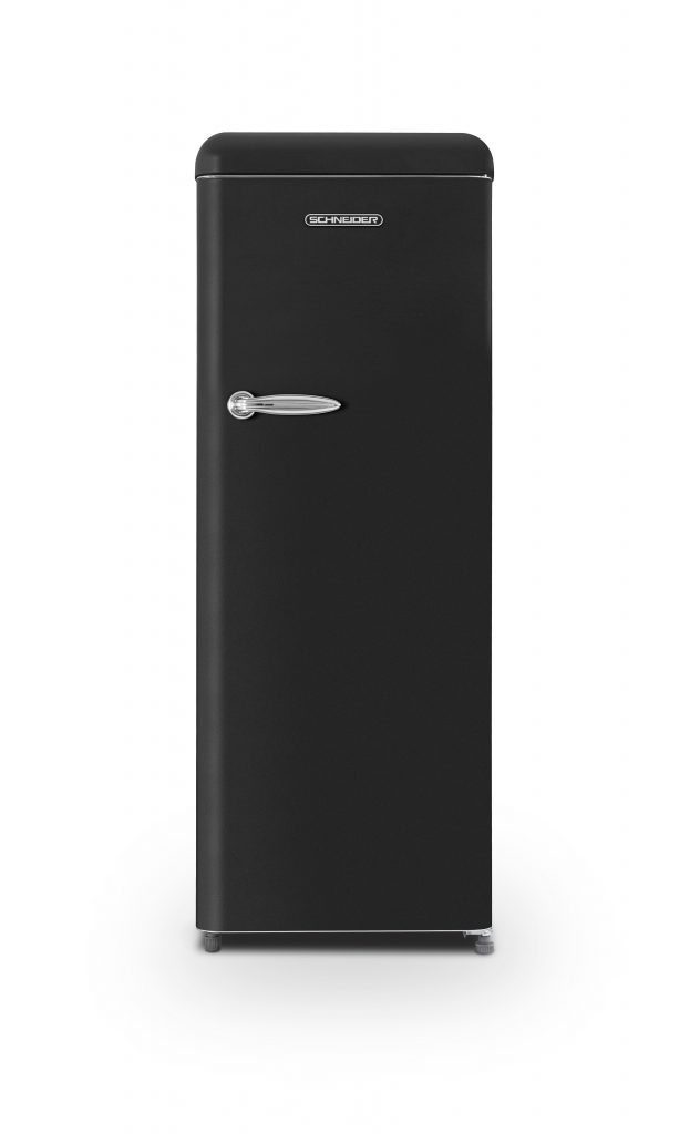 Réfrigérateur vintage 1 porte 229 L noir mat de Schneider - SCCL222VB