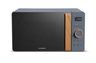 Micro-ondes digital 20 L gris bois