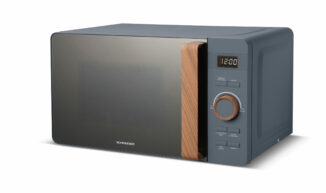 Micro-ondes digital 20 L gris bois