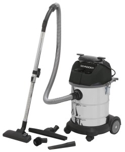Aspirateur eaux et poussières 30L noir