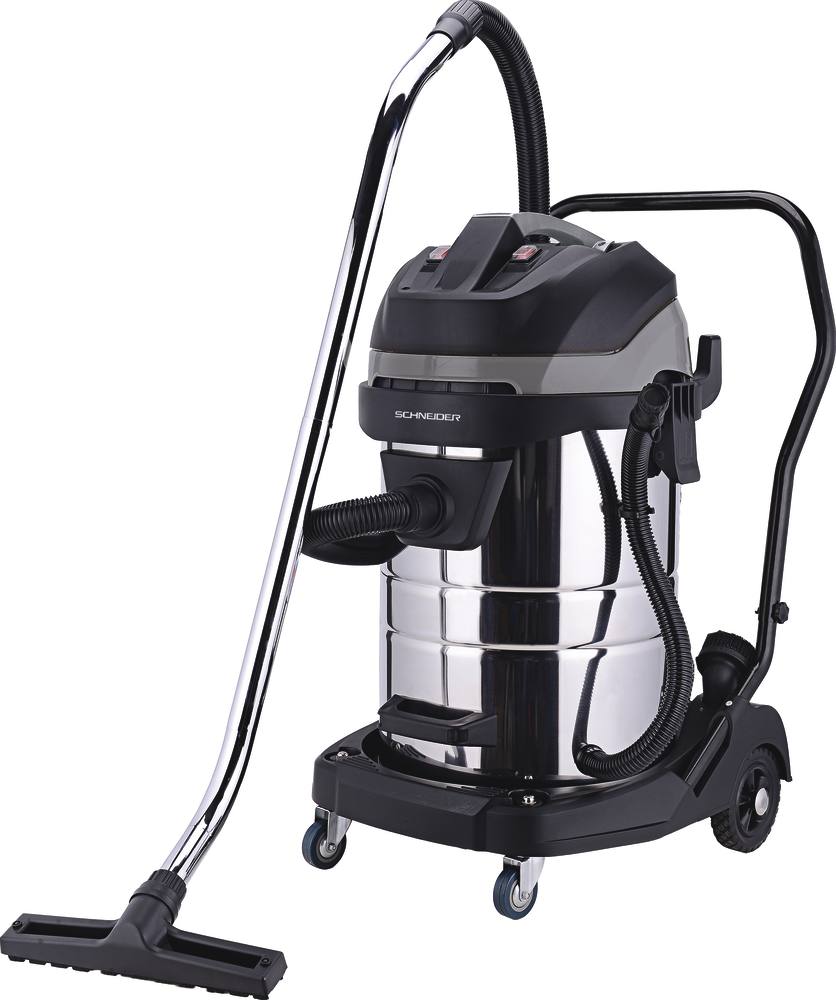 Wet and dry vacuum cleaner NTS80, 3.000 W tipping chassis, 80 l