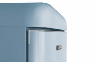 Vintage 2-door refrigerator 211 L Blue