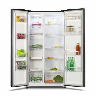 Réfrigérateur Multi portes No Frost Side by side 439 L Inox foncé