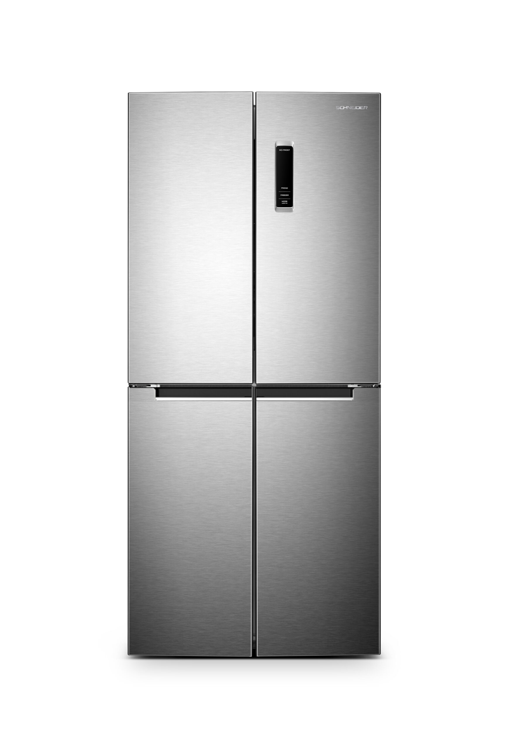 Réfrigérateur multiportes No Frost inox 337L - SCMD337NFX - Schneider