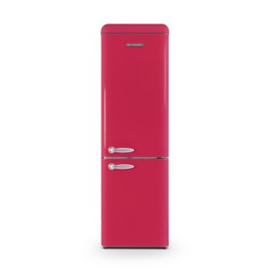 Vintage combined fridge-freezer 249 L Hawaiian pink