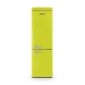 Vintage combined fridge-freezer 249 L Rio green