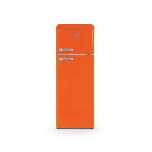 Vintage 2-door refrigerator 211 L Florida orange