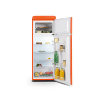 Vintage 2-door refrigerator 211 L Florida orange