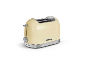Grille-pain vintage 2 fentes crème