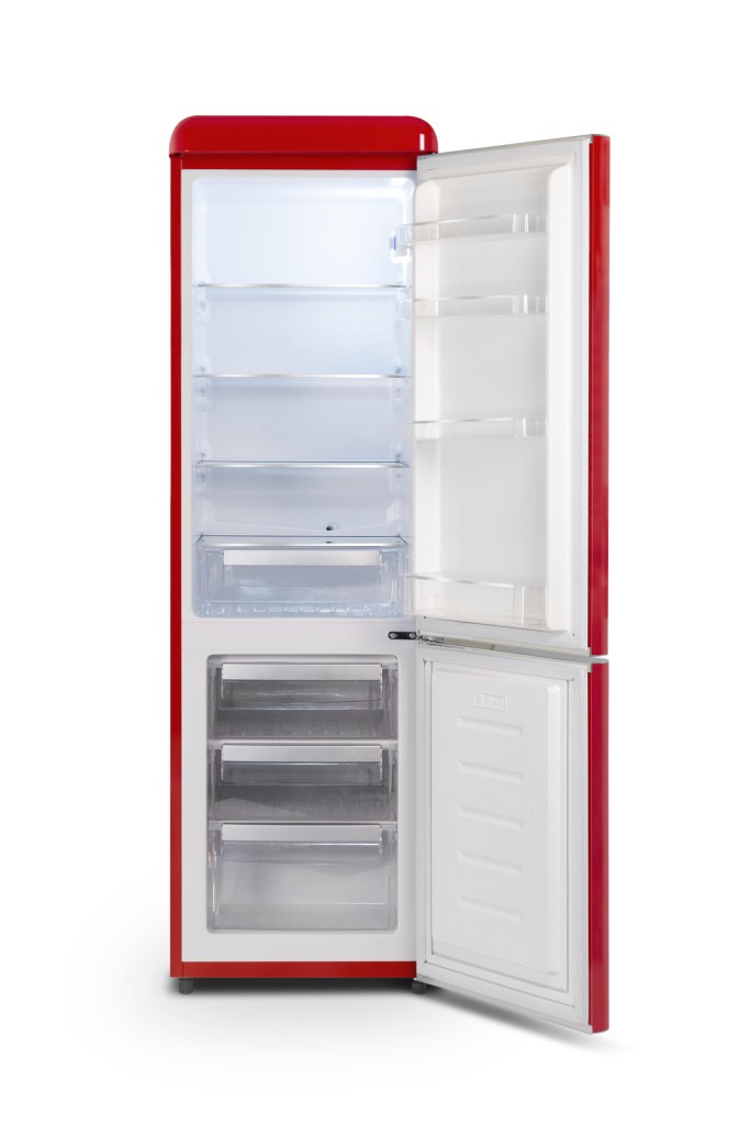 REFRIGERADOR VINTAGE ROJO SCHNEIDER SCCL222VR