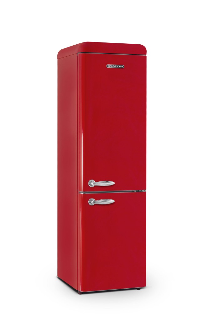 REFRIGERADOR VINTAGE ROJO SCHNEIDER SCCL222VR